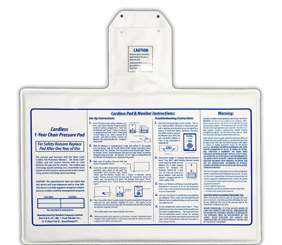 Cura 1 Cordless Chair Pad | Sensor