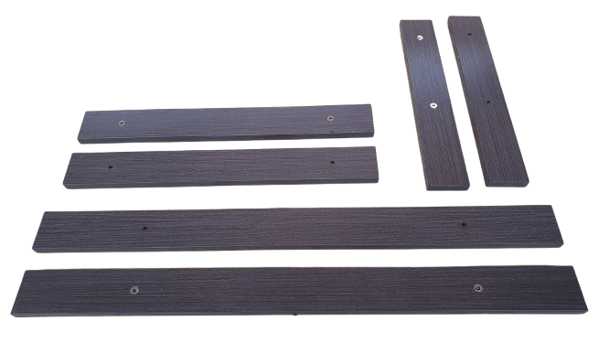 Beds | Floorline Head & Footboards | Zara Jean 903 | Skirting Set | Walnut