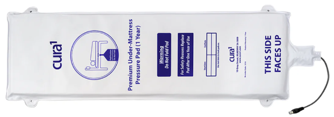 Cura1 Cordless Premium Under Bed Pad with RJ10 Cord