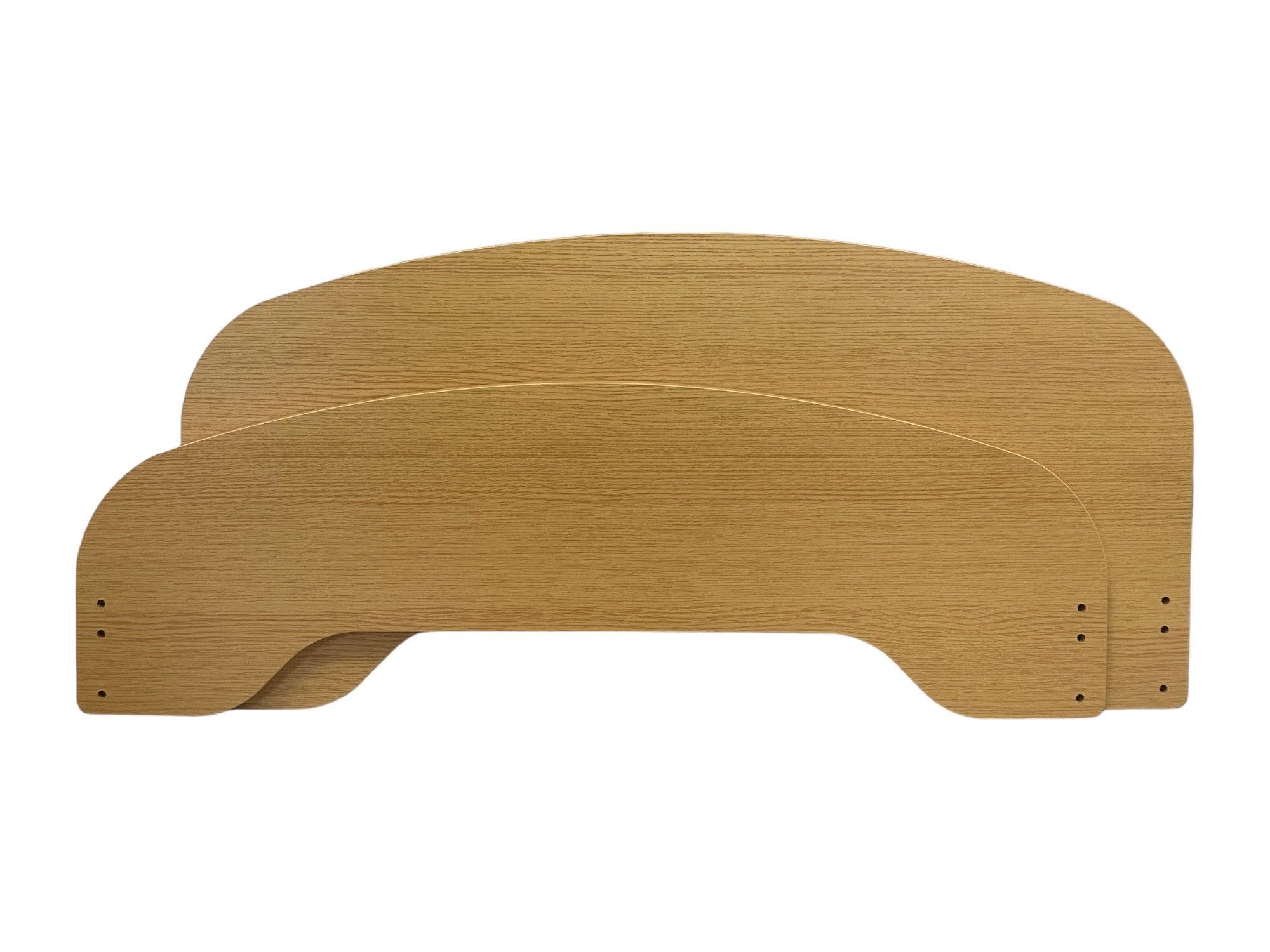 Beds | Hi-Lo Head & Footboards | Nimir | King Single | (2 pcs) | Elegant Oak