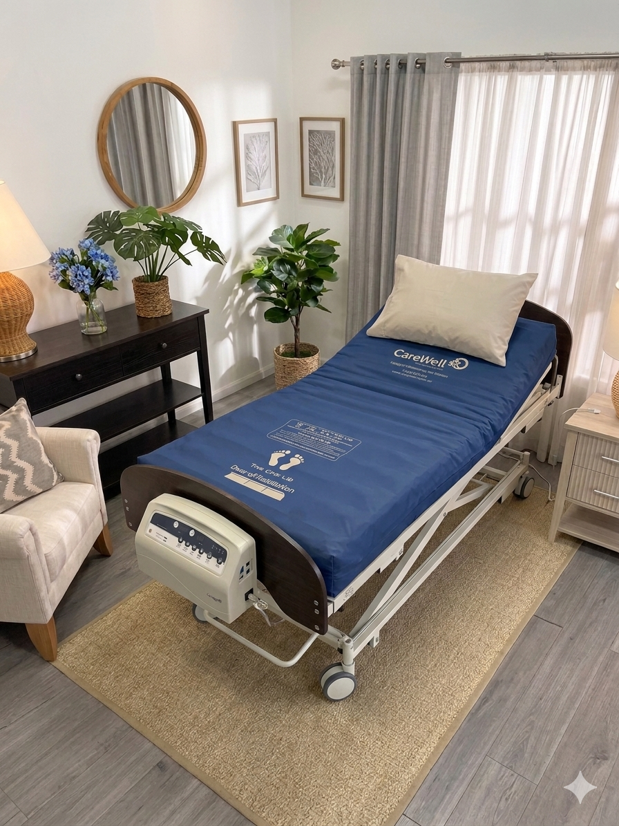 Alternating Mattresses | Bariatric Full Replacement | Legacy Titan 122 | Air Mattress with Pump