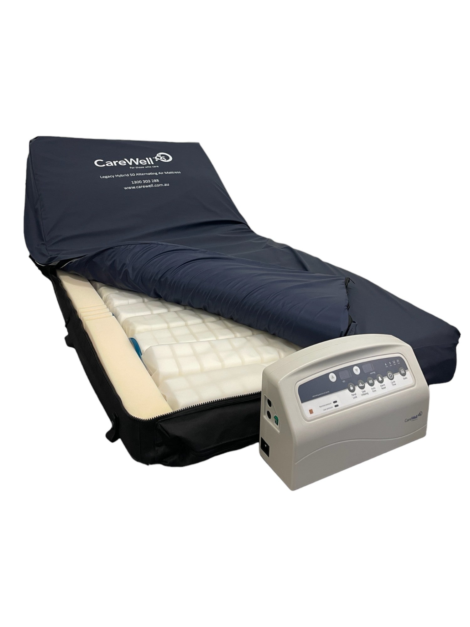 Alternating Mattresses | Hybrid | Legacy 50 | Single | Pump and Pumpless Air Mattress