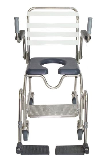 Bathroom Aids | Commodes | Open front | Stainless Steel
