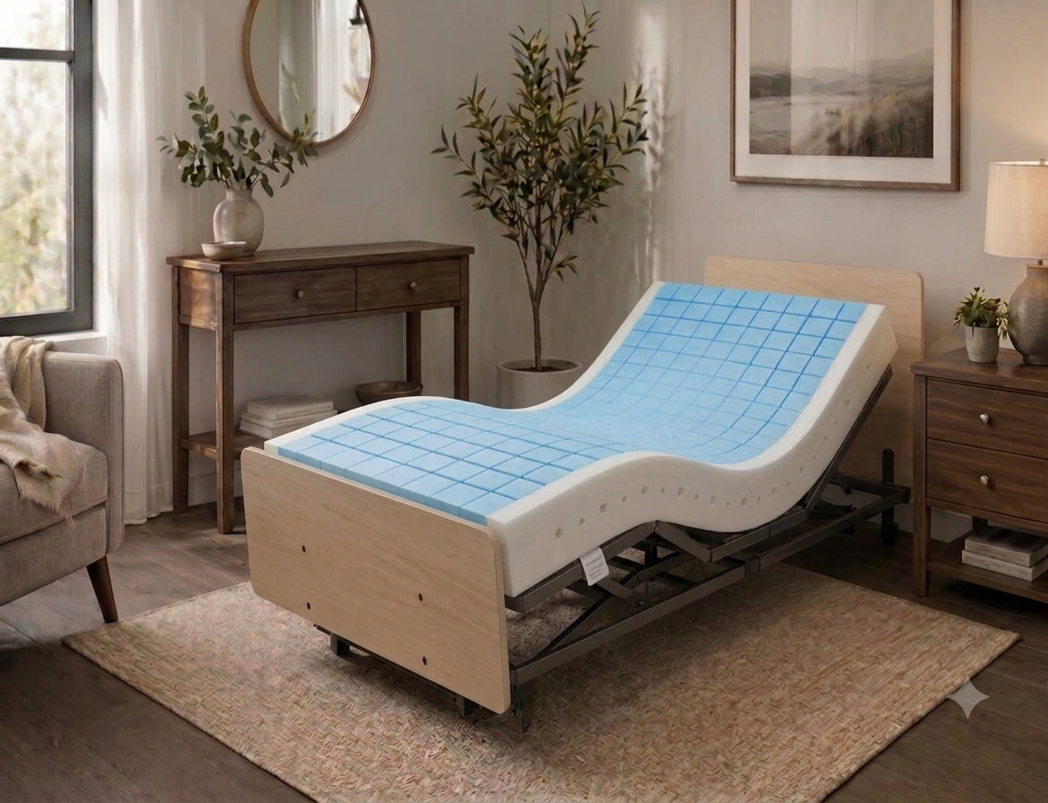15cm Pressure Care | ComfortWave | Single | Therapeutic Support Pressure Relieving with Heel Function
