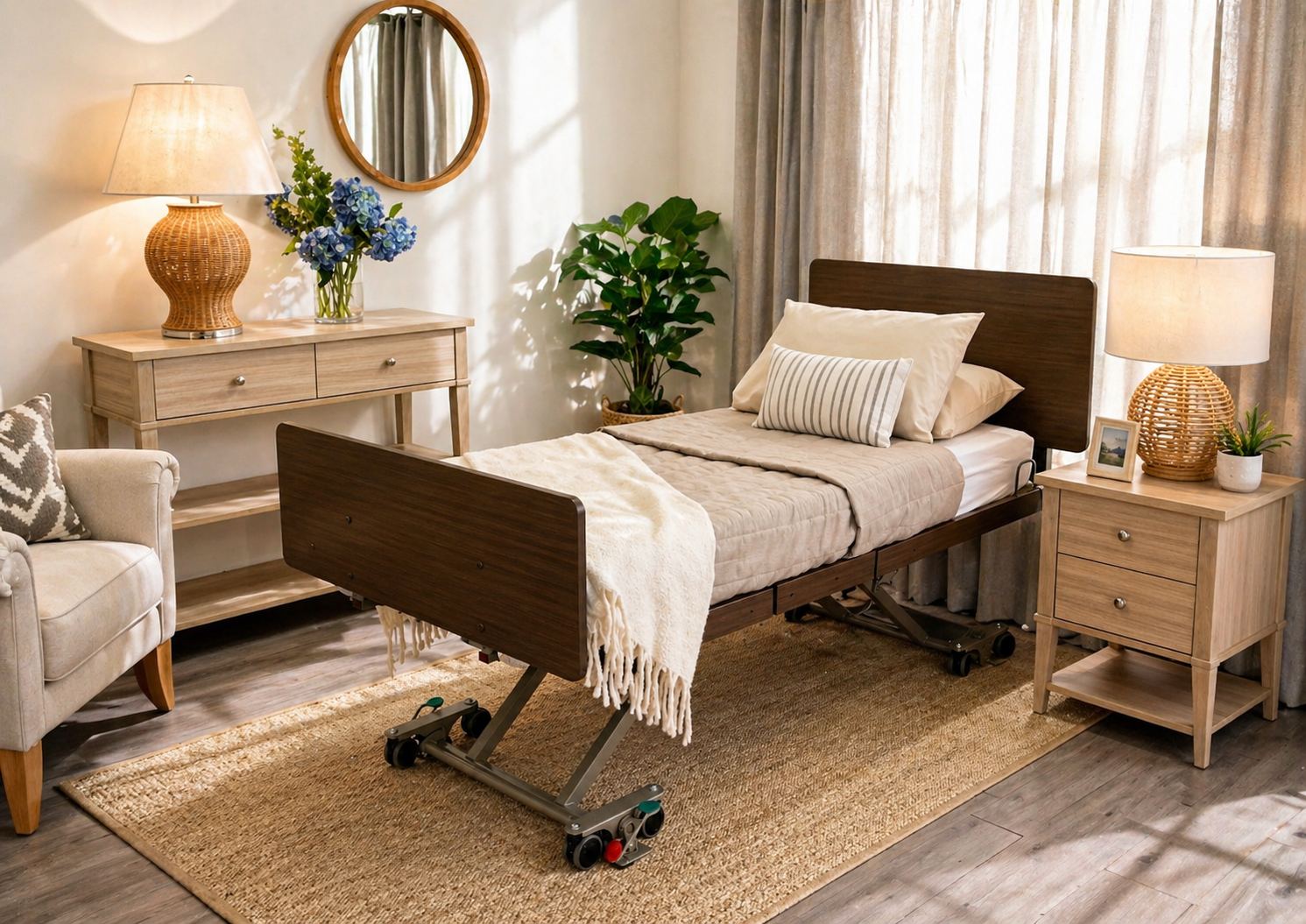 Zara Jean 904 Bed with Plate Base | King Single