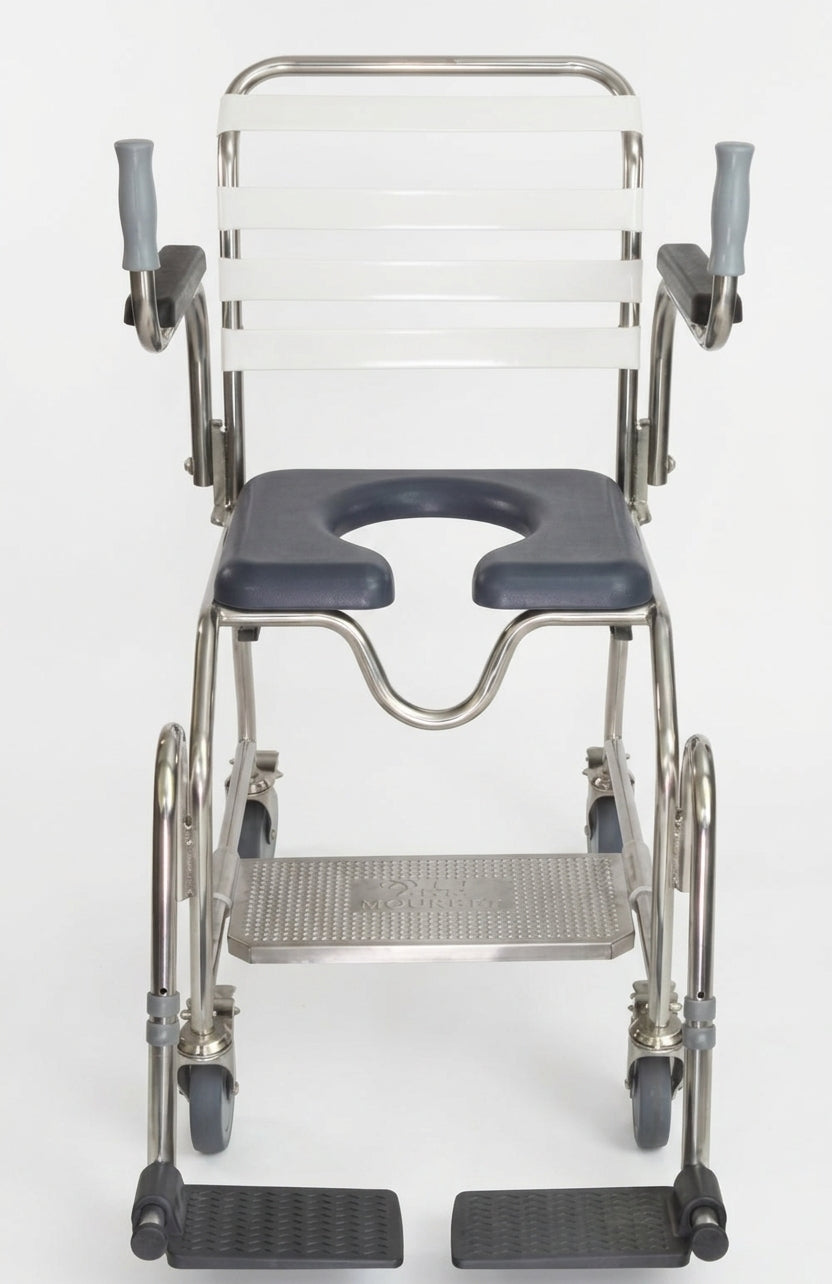 Commodes | Open front | Stainless Steel